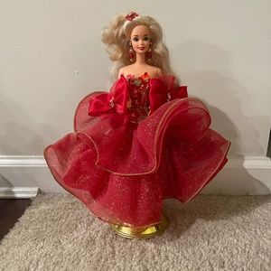 1993 Happy Holidays Barbie Doll Hallmark Special Edition- No Box